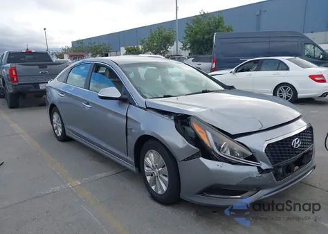 2016 Hyundai Sonata Hybrid Se z USA, uszkodzony, nr VIN KMHE24L17GA019012